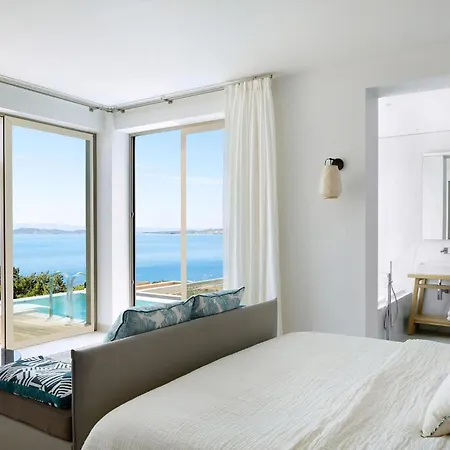 Excellent Halkidiki Junior Pool 1 1 Bedroom Stunning Sea Views Ouranoupoli Villa Ammouliani